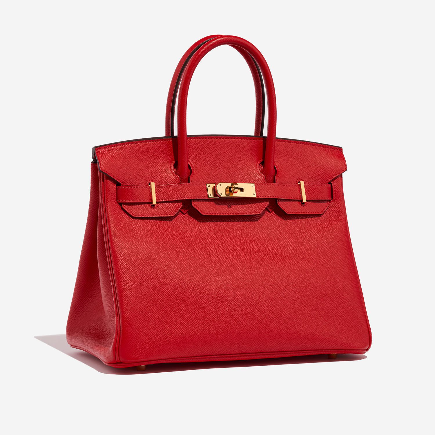 Hermès Birkin 30 Rouge De Coeur Epsom Gold Hardware