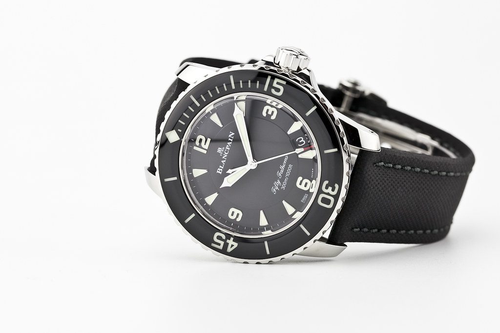 Blancpain Fifty Fathoms Watch Reference: 5015-12B30-B52