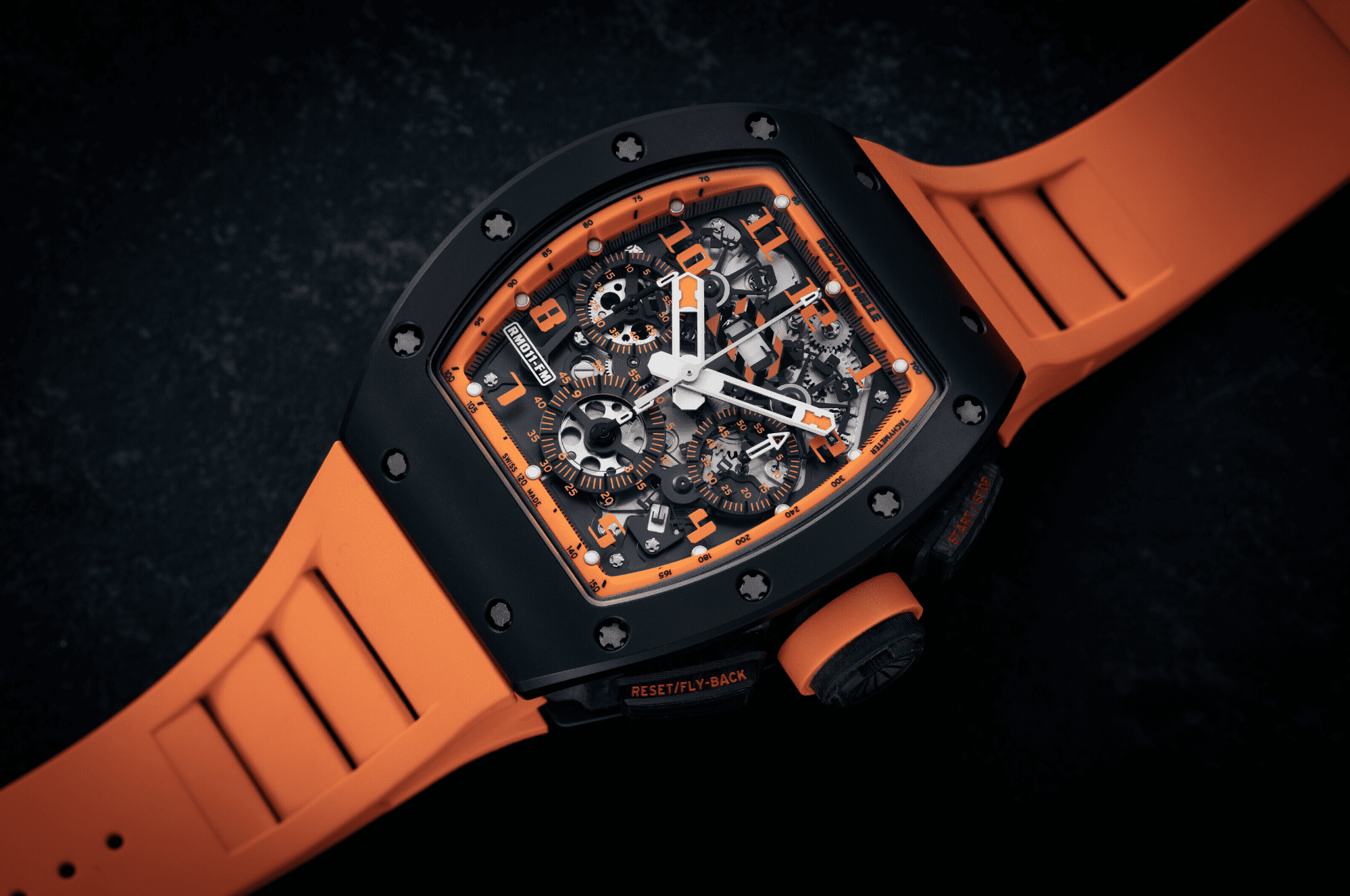 Richard Mille RM11-02 Chronographe Flyback Automatique Référence : RM011 AO CA-TZP