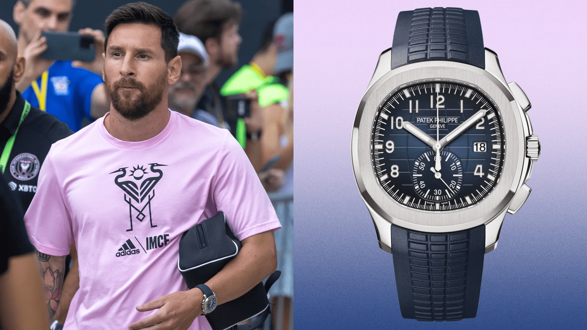 Lionel Messi Wears Patek Philippe
